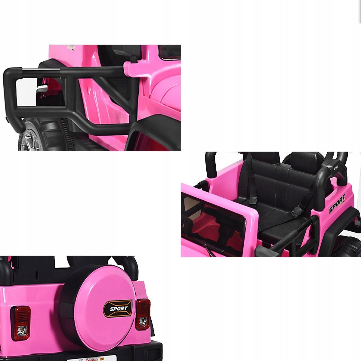 Electric Car SUV for Kids Battery Operated Car Color pink