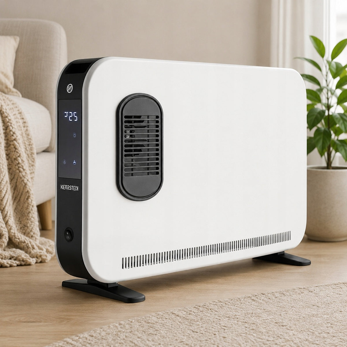 Electric Convection Heater Klarstein 10035034 Remote Control Timer White 2000W Brand Klarstein