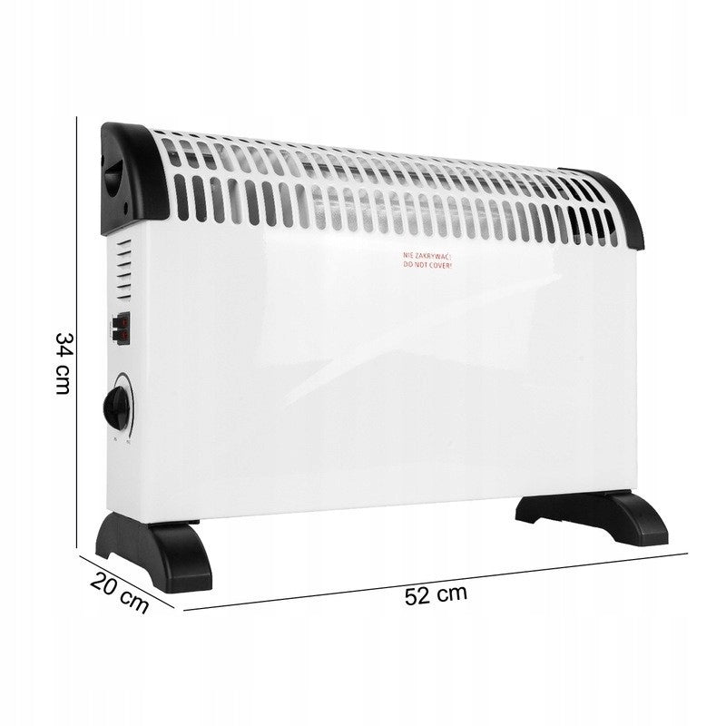 Electric Convector Heater 850W 1350W 2200W Thermostat Brand no brand