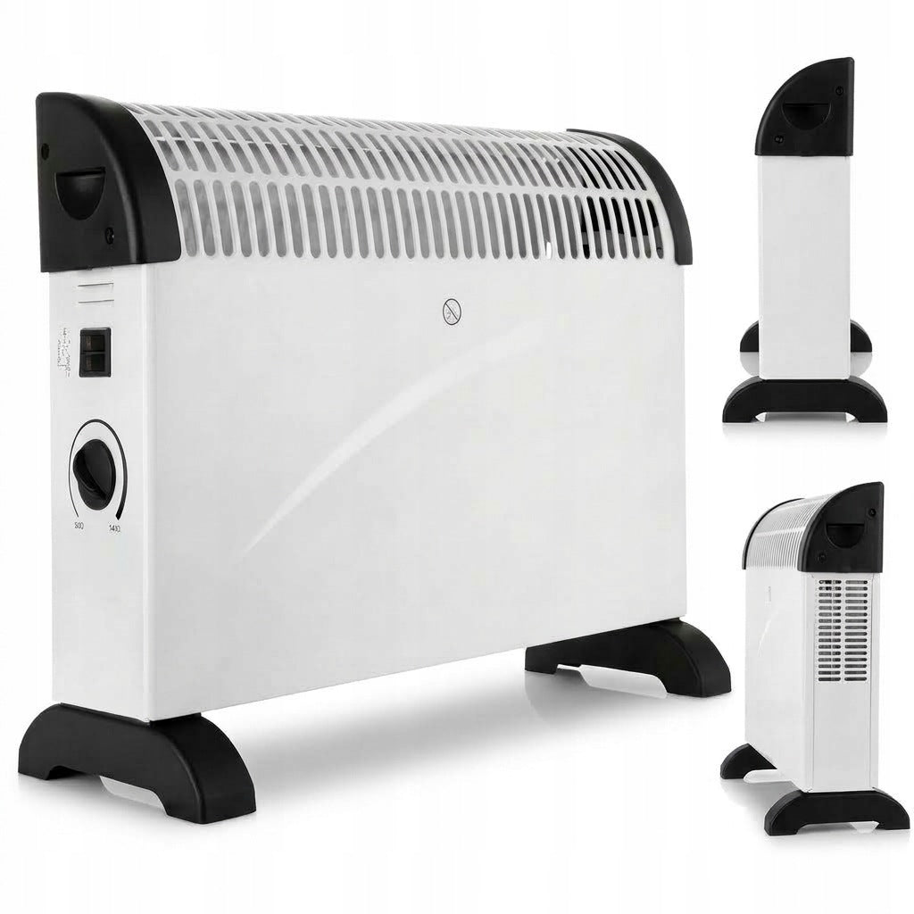 Electric Convector Heater Energy Efficient Thermostat Powerful + FREEBIE