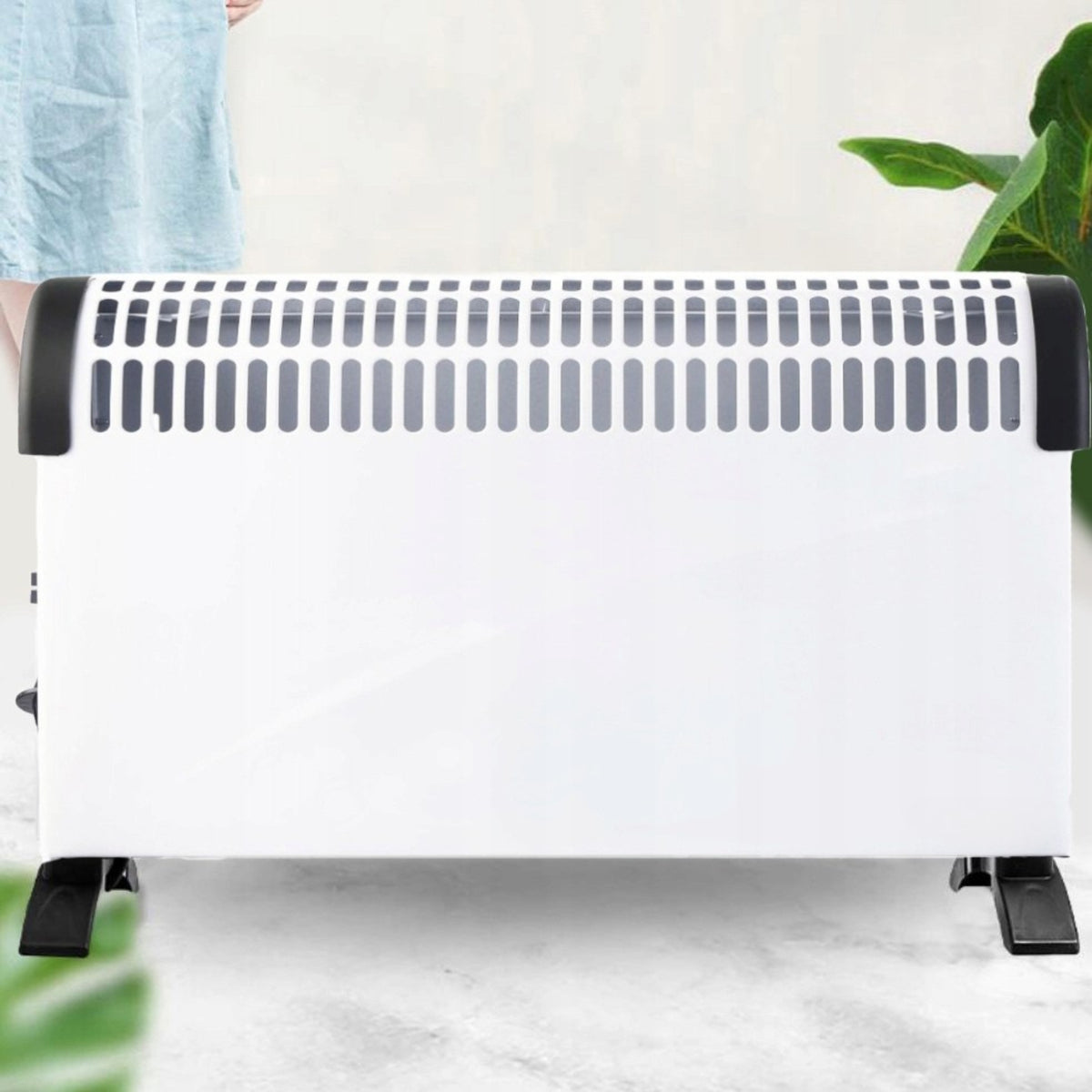 Electric Convector Heater Energy Saving Thermostat 2000 W Farelka Packaging status original