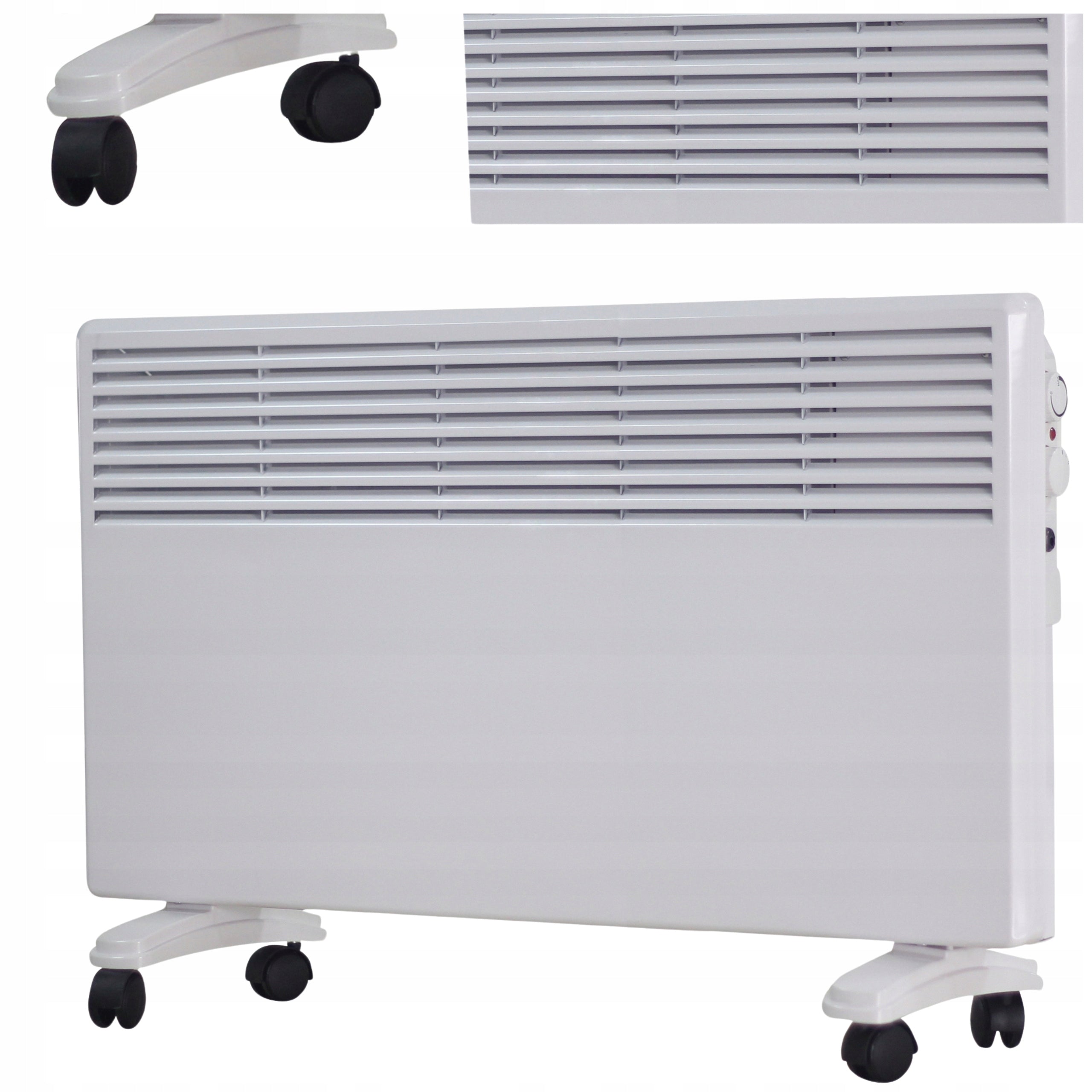 Electric Convector Heater Powerful Convector 2000W Heating Options Brand no brand
