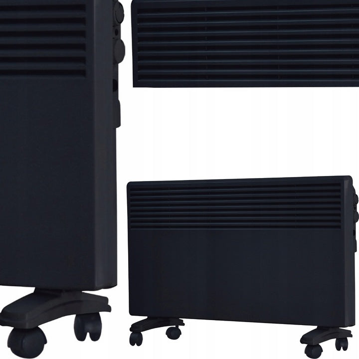 Electric Convector Heater Powerful Convector2000W Heating Options Black Packaging status original