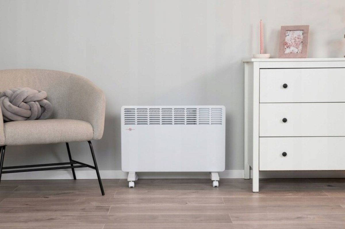 Electric Convector Heater with Touch Thermostat WiFi 1500W White Brand no brand