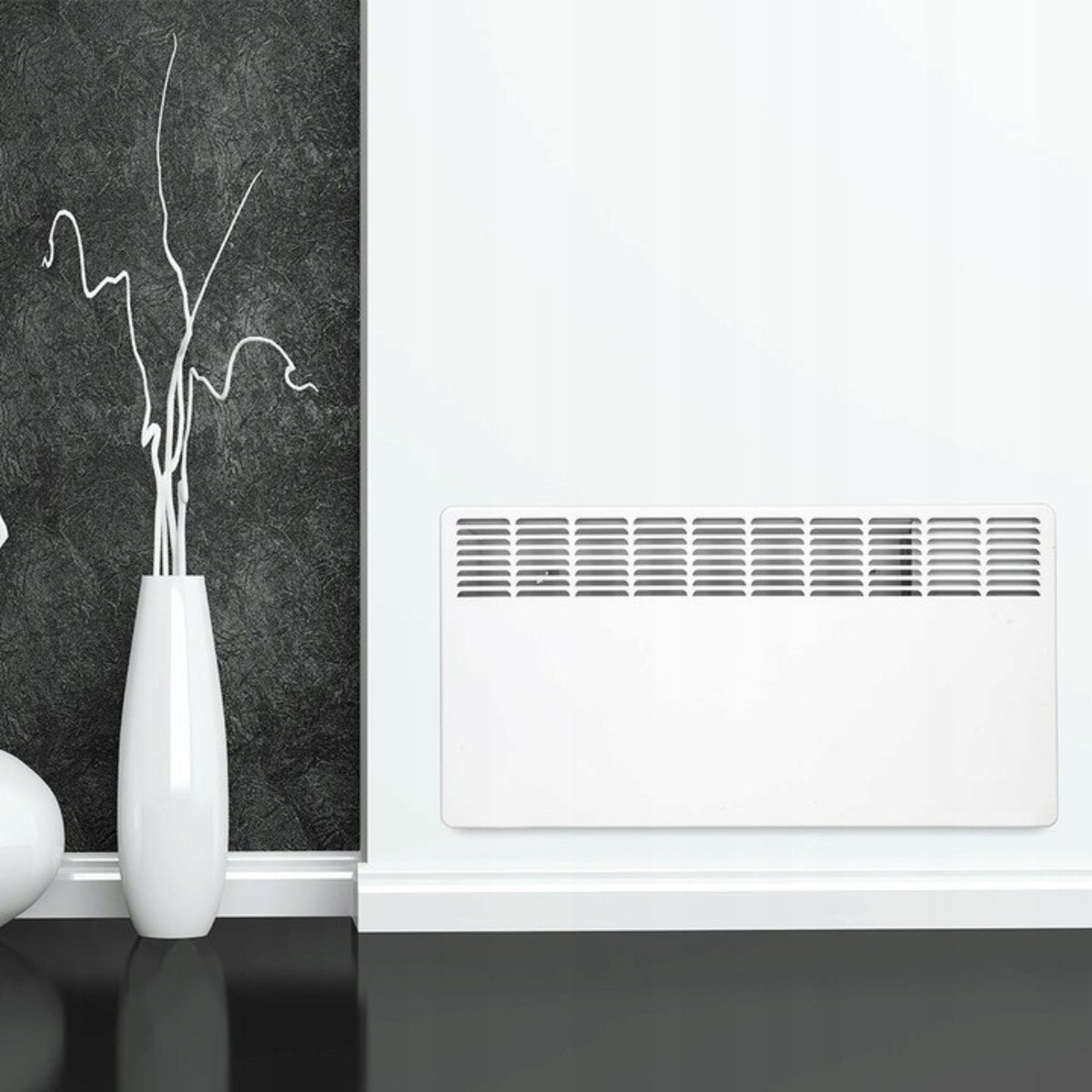 Electric Convector Heater with WiFi Thermostat White 1000W Touch Packaging status original