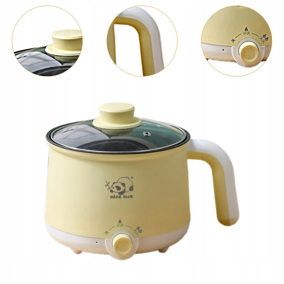 Electric Cooking Pot Multifunctional 2 Gear Electric Rice without steamer Packaging status original