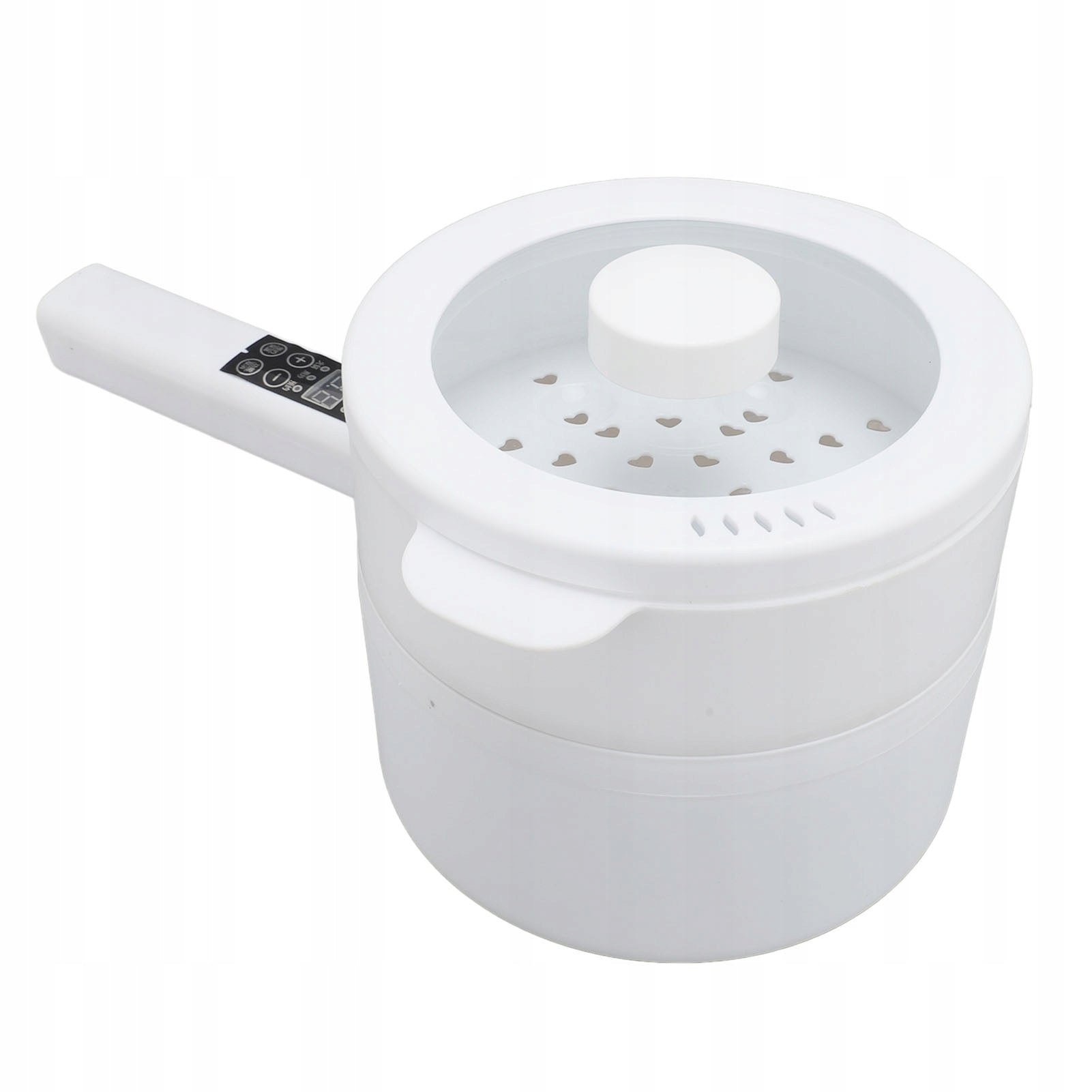 Electric Cooking Pot with Steaming Pot 600 1J Dominant color multicolor