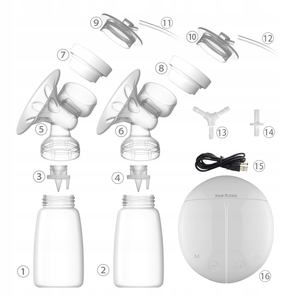 Electric Double Breast Pump Low Decibels For GR Feeding
