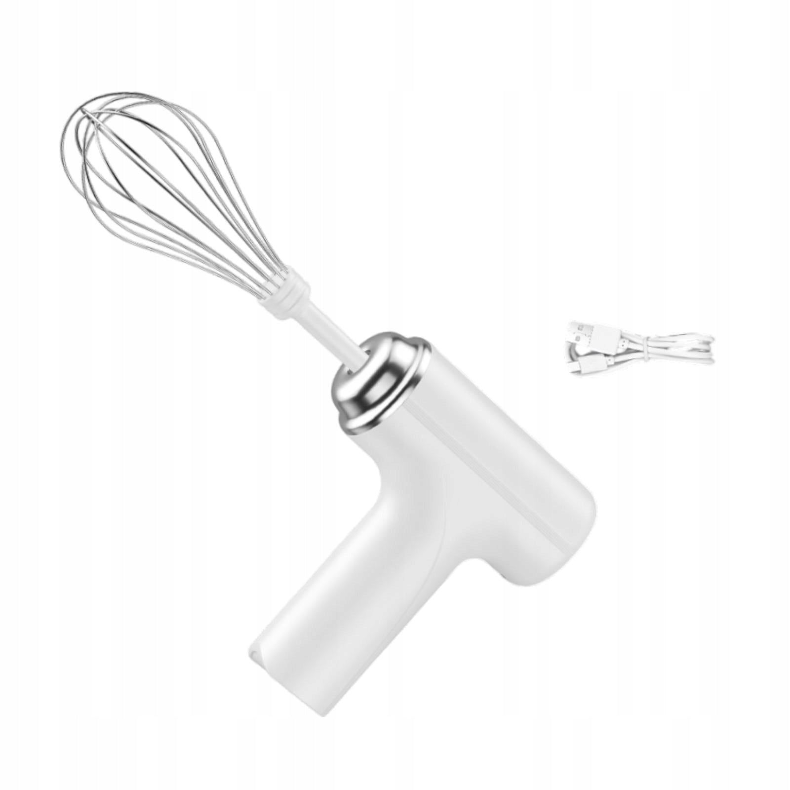 Electric Egg Beater Food Mixer Kitchen Accessories Small White Single Head