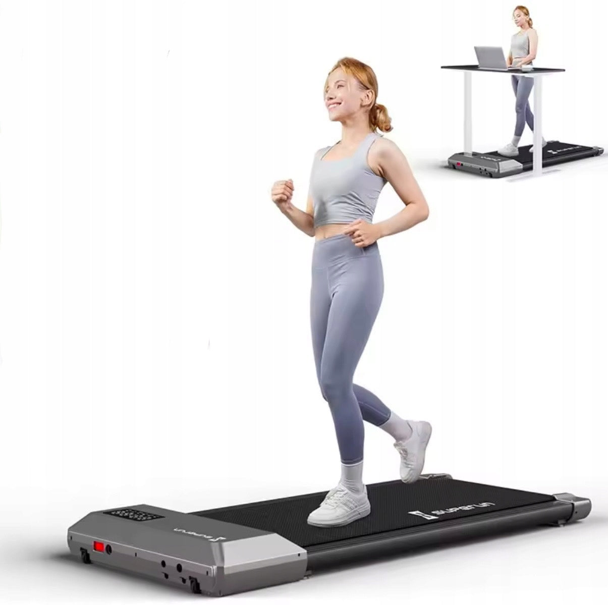 Electric FOLDING TREADMILL 1-6km/h 110kg bed/desk TREADMILL pilot