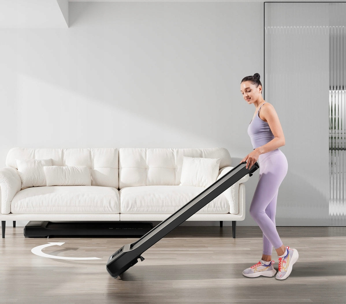 Electric FOLDING TREADMILL 1-6km/h 120kg bed/desk TREADMILL pilot Model other
