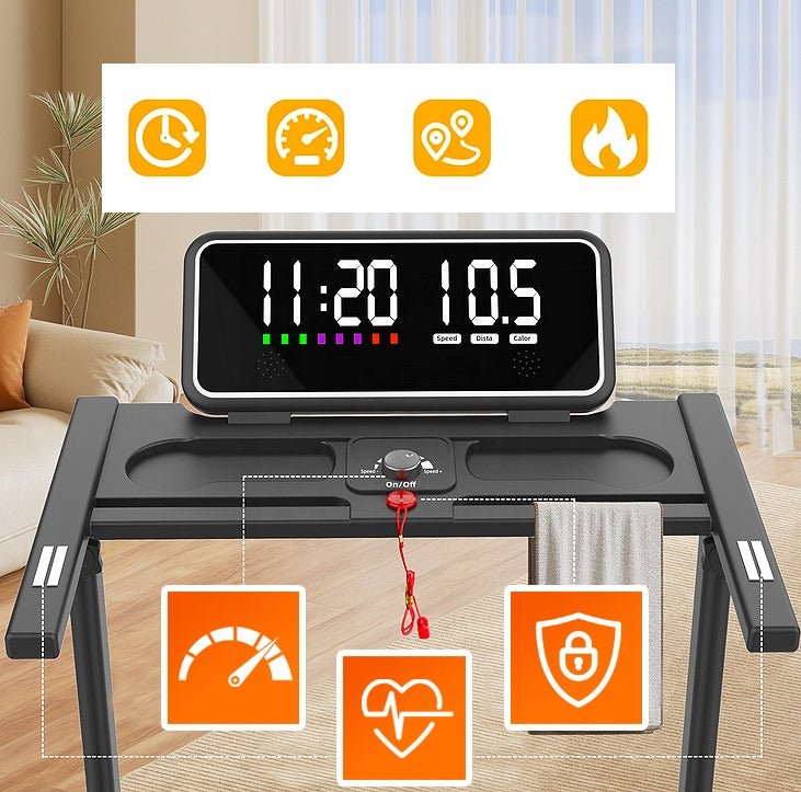 Electric Folding Treadmill 12kmh Quiet Rehabilitation Walkingpad RAX9005 Manufacturer code 5904335423754