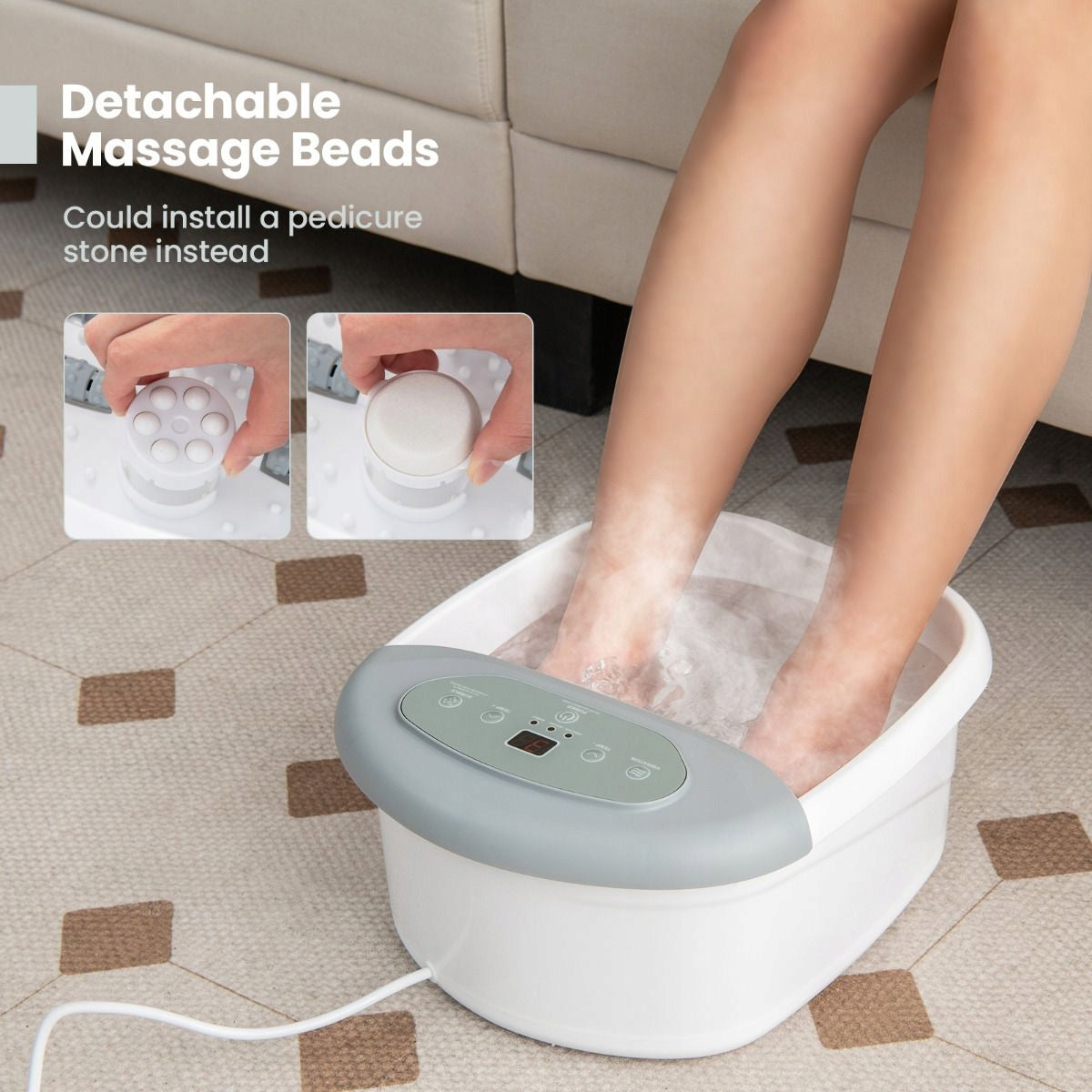 Electric Foot Massager 500W ES10230DE-GR Brand Costway