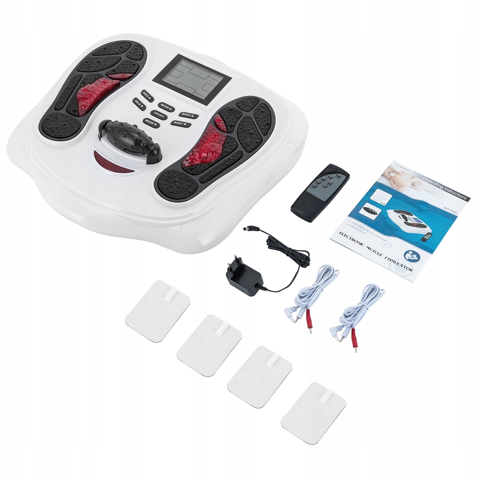 Electric Foot Massager, Automatic Foot Therapy Machine, AC100-240V Packaging status original