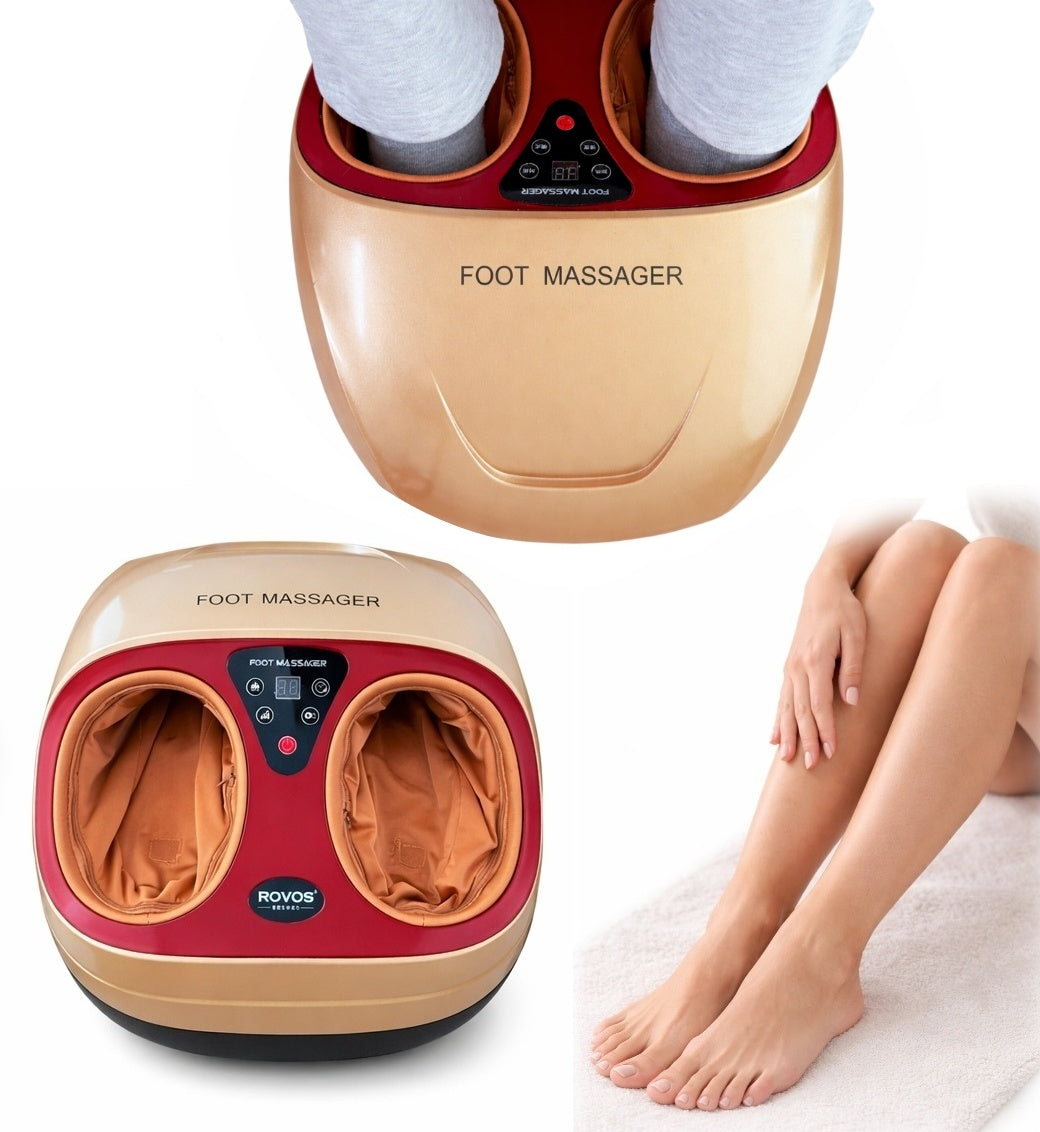 Electric Foot Massager for Massage 5 Modes 3 Power Levels Heated
