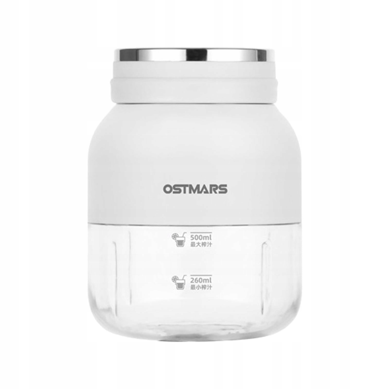 Electric Fruits Juicer Drinking Cup Sturdy Portable Blender Water white
