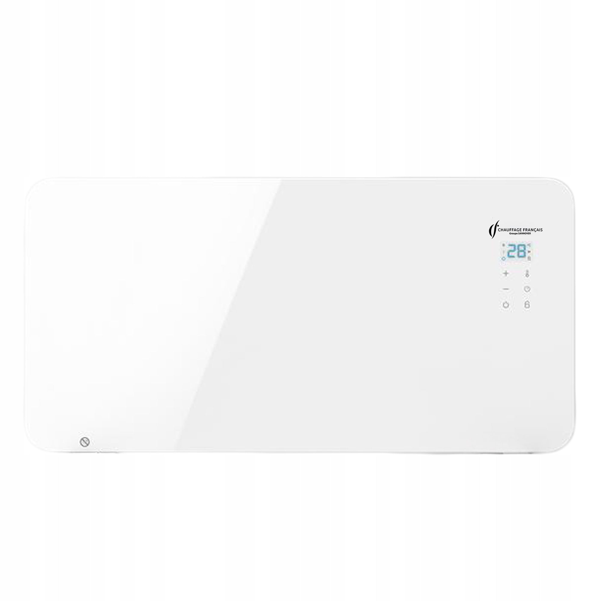 Electric Glass Radiator wall-mounted Sorimo Sannover 1000 W White Manufacturer code SorimoMural1000W