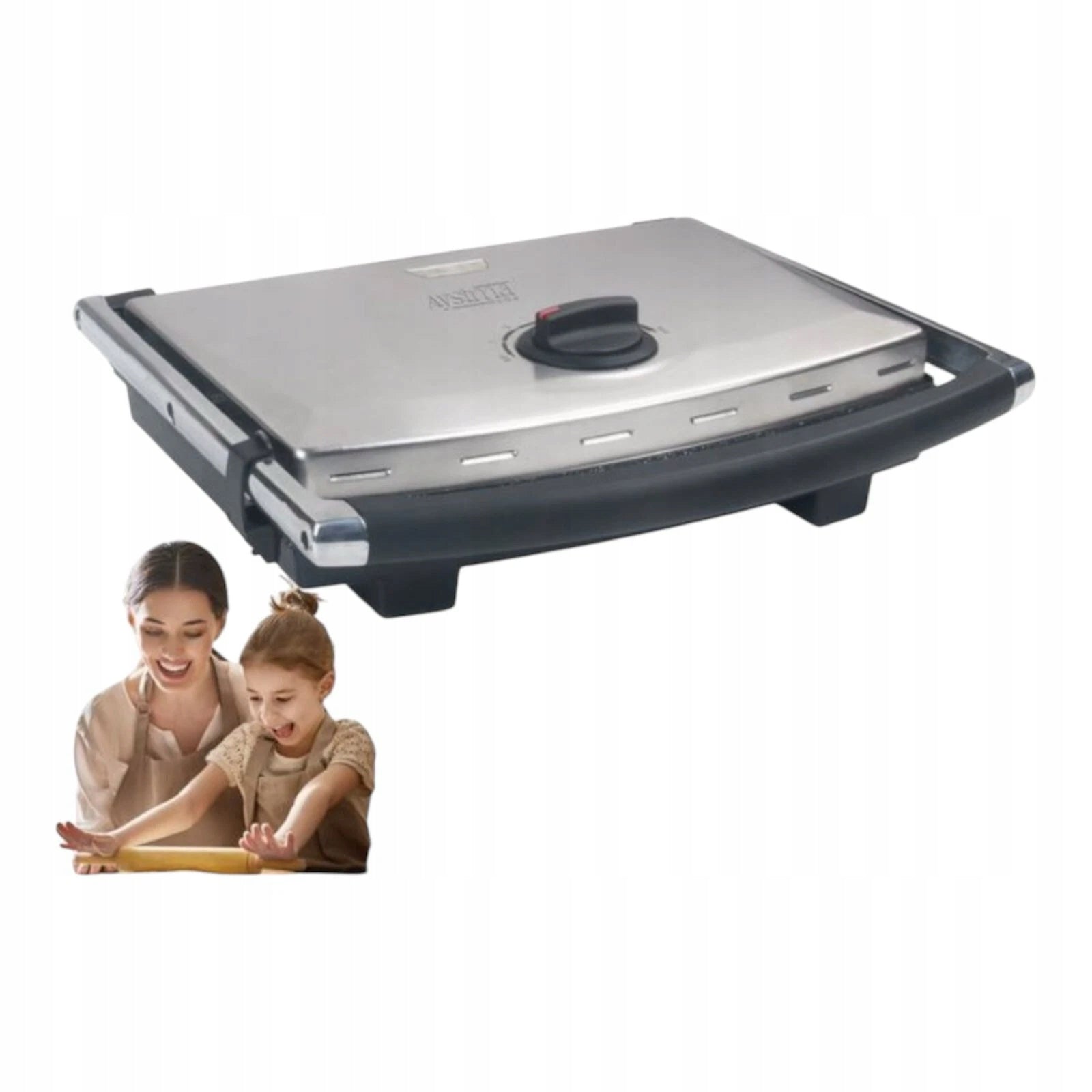 Electric Grill Aysima Home 2000w Nonstick Coating