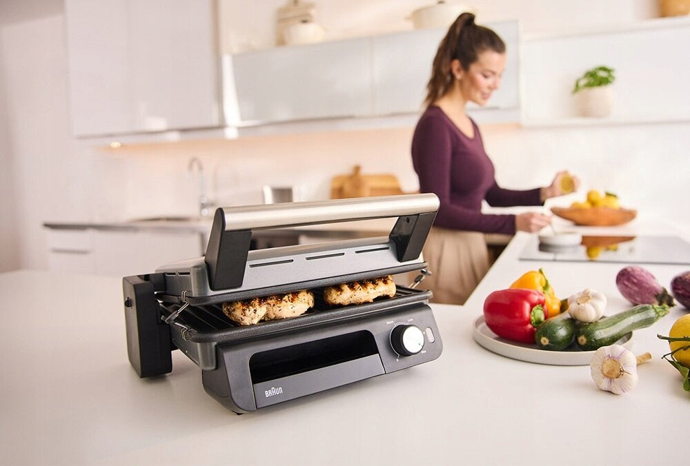 Electric Grill BRAUN MultiGrill 5 CG5033IGY Black Dominant color black