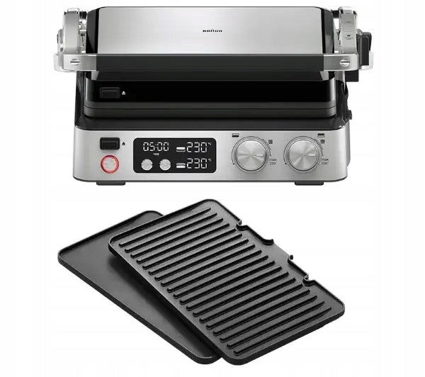 Electric Grill Braun CG7040 Contact Fast Heating Silver