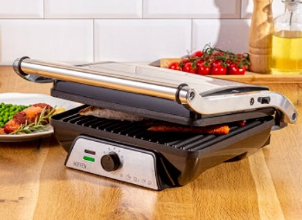 Electric Grill Contact Hoffen – 2000W , opening 180° Power rating 2000 W