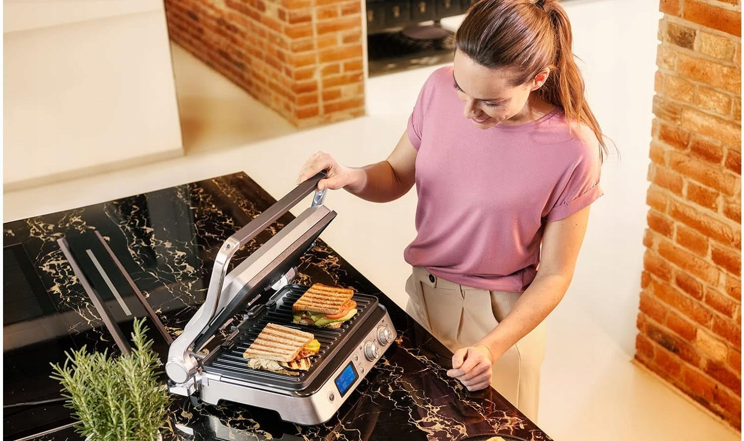 Electric Grill Folding Braun CG 9043 Multigrill 9 2000 W Model CG9040