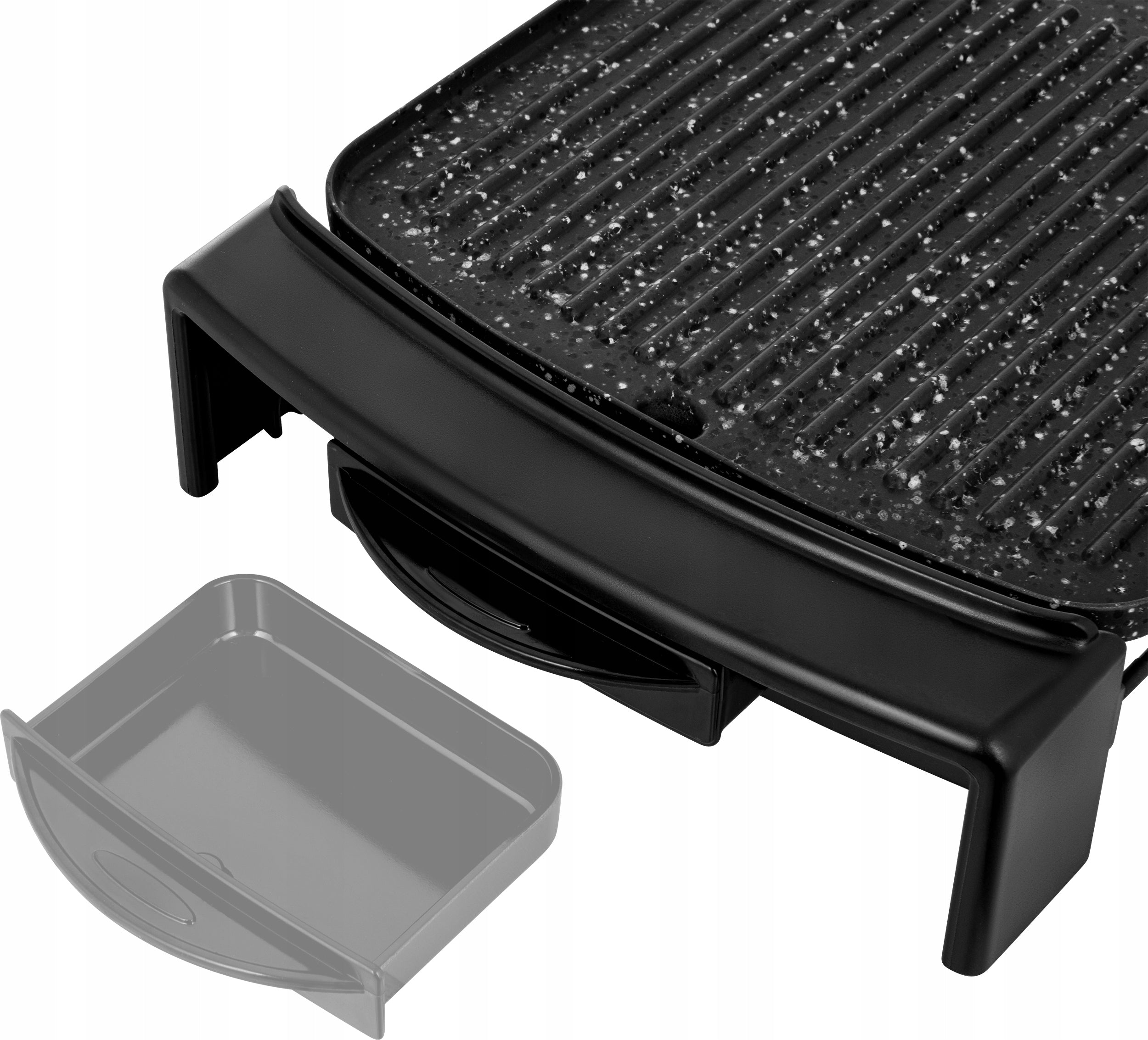 Electric Grill Portable Table Sencor 2in1 Flat Rib Plate 2300W Manufacturer code SBG 104BK