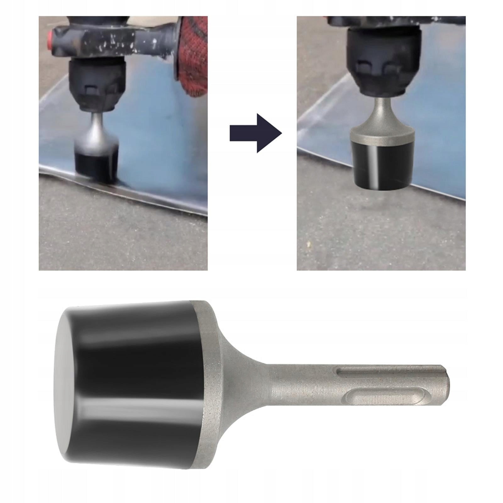 Electric Hammer Head Rubber Hammer SDS Universal Durable Conversion Tool Product weight with unit packaging 0.198 kg
