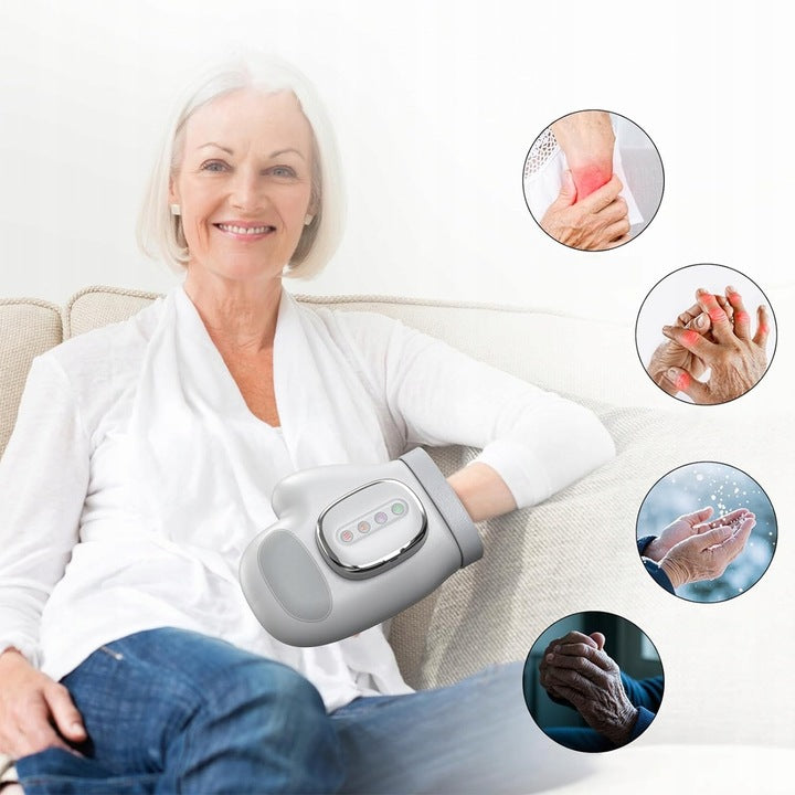 Electric Hand Massager 3 Massage Modes With Heating Function For Relaxation Product weight with unit packaging 0.9 kg