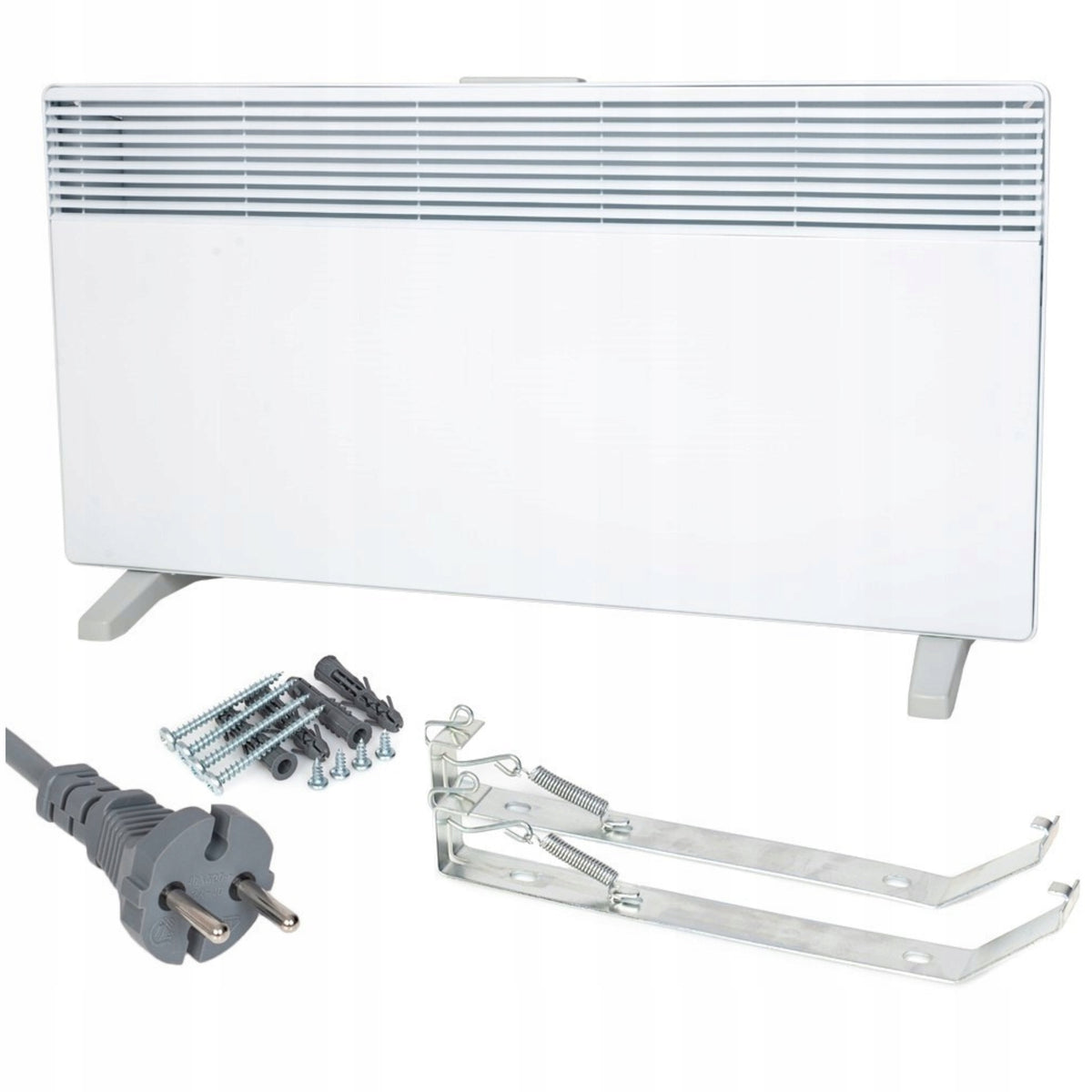 Electric Heater Connector Energy Saving Portable 2500W White Packaging status original