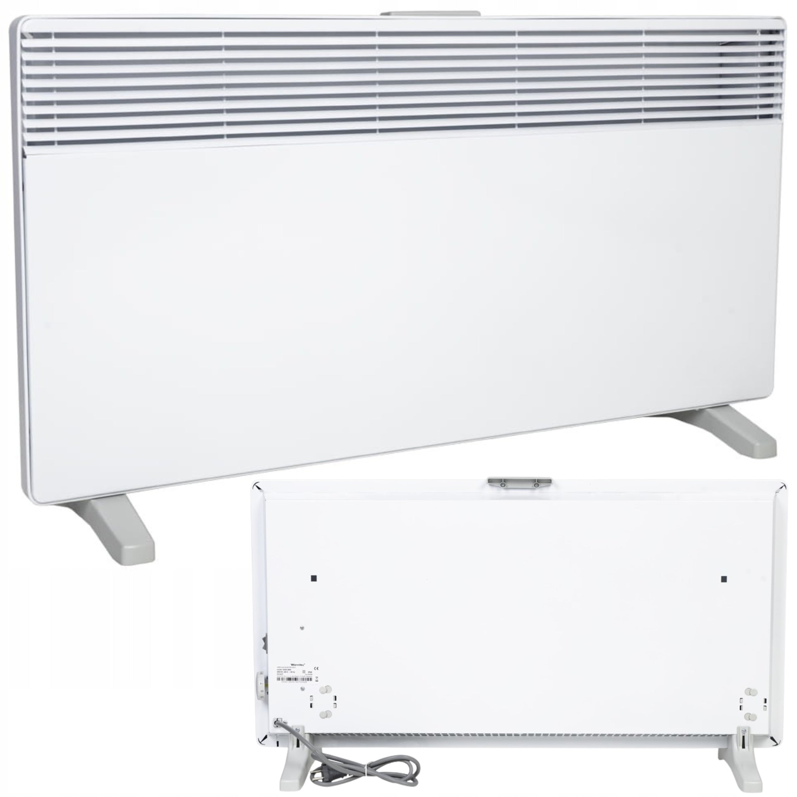Electric Heater Connector Energy Saving Portable 2500W White