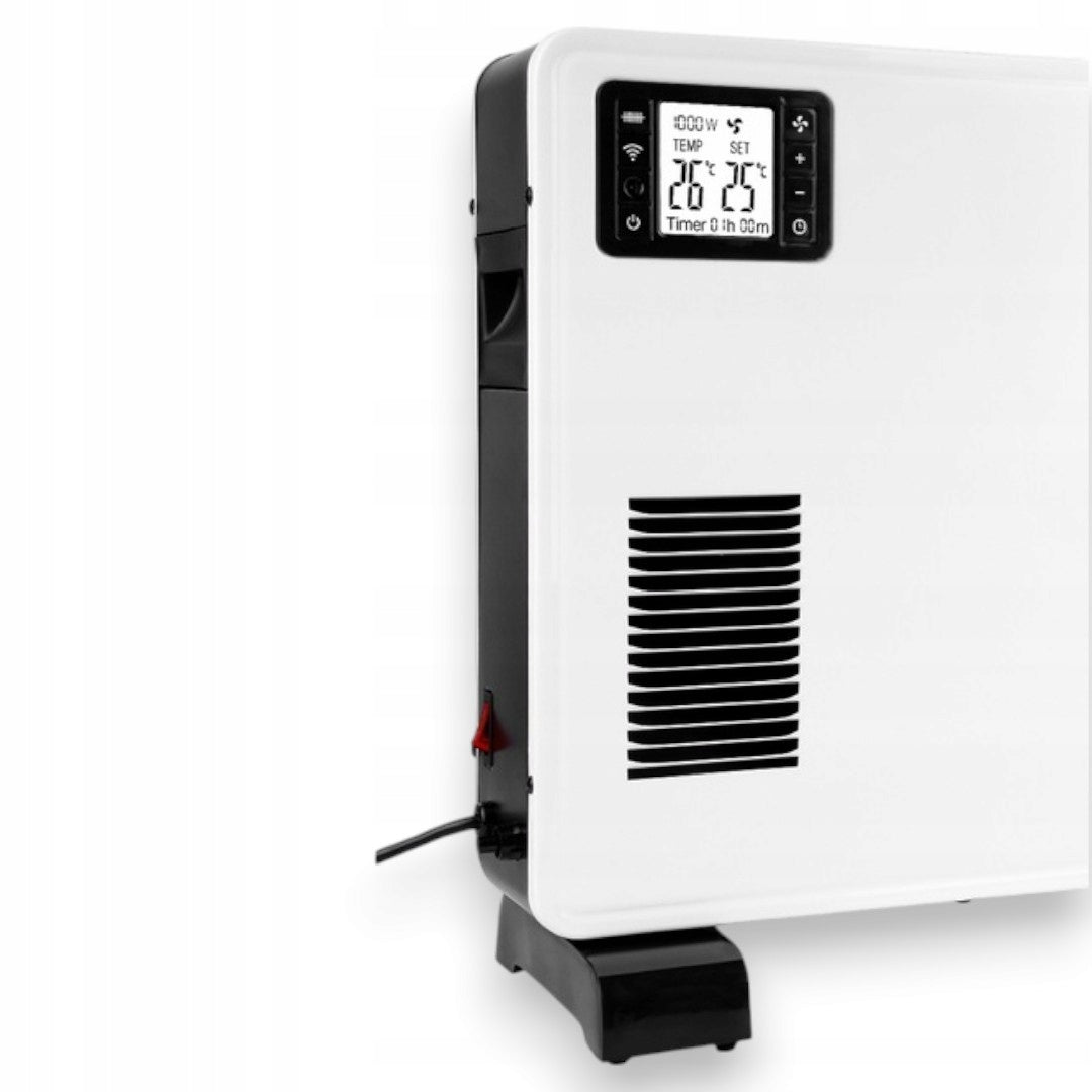 Electric Heater Convector Calorifer MALTEC 2300 W Thermostat Remote Control Manufacturer code WOLNOSTOJĄCY PRZENOŚNY NAGRZEWACZ FARELKA