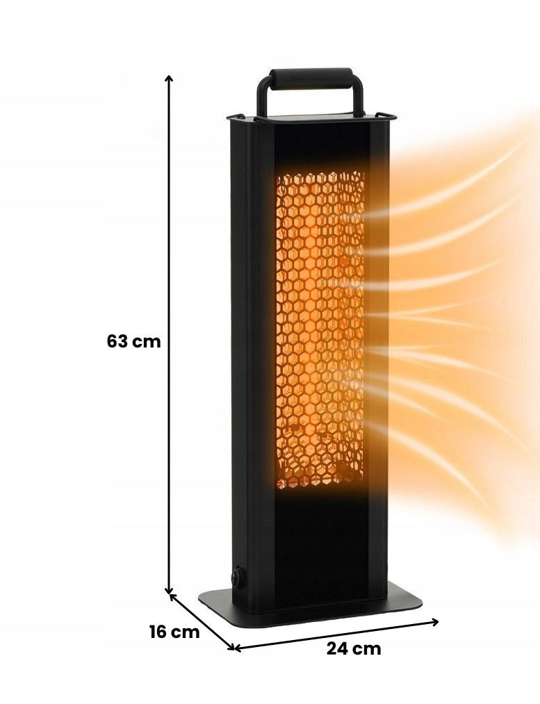Electric Heater Costway FP10531DE 1200 W Infrared