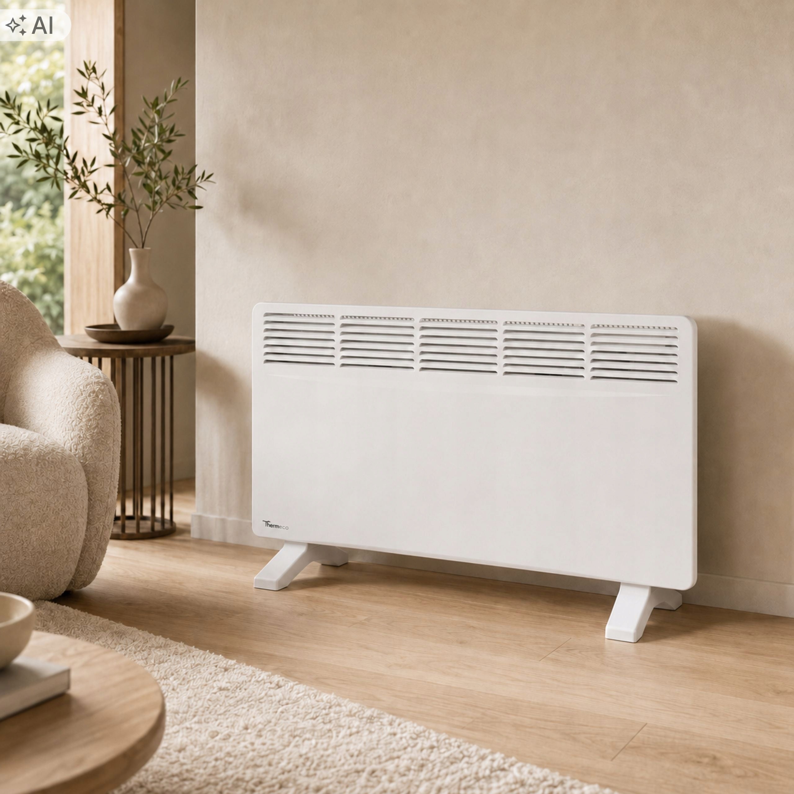 Electric Heater Energy Efficient Convector Portable Wifi 2000W NUO+ Manufacturer code Grzejnik ścienny łazienkowy Thermeco NUO+ 20
