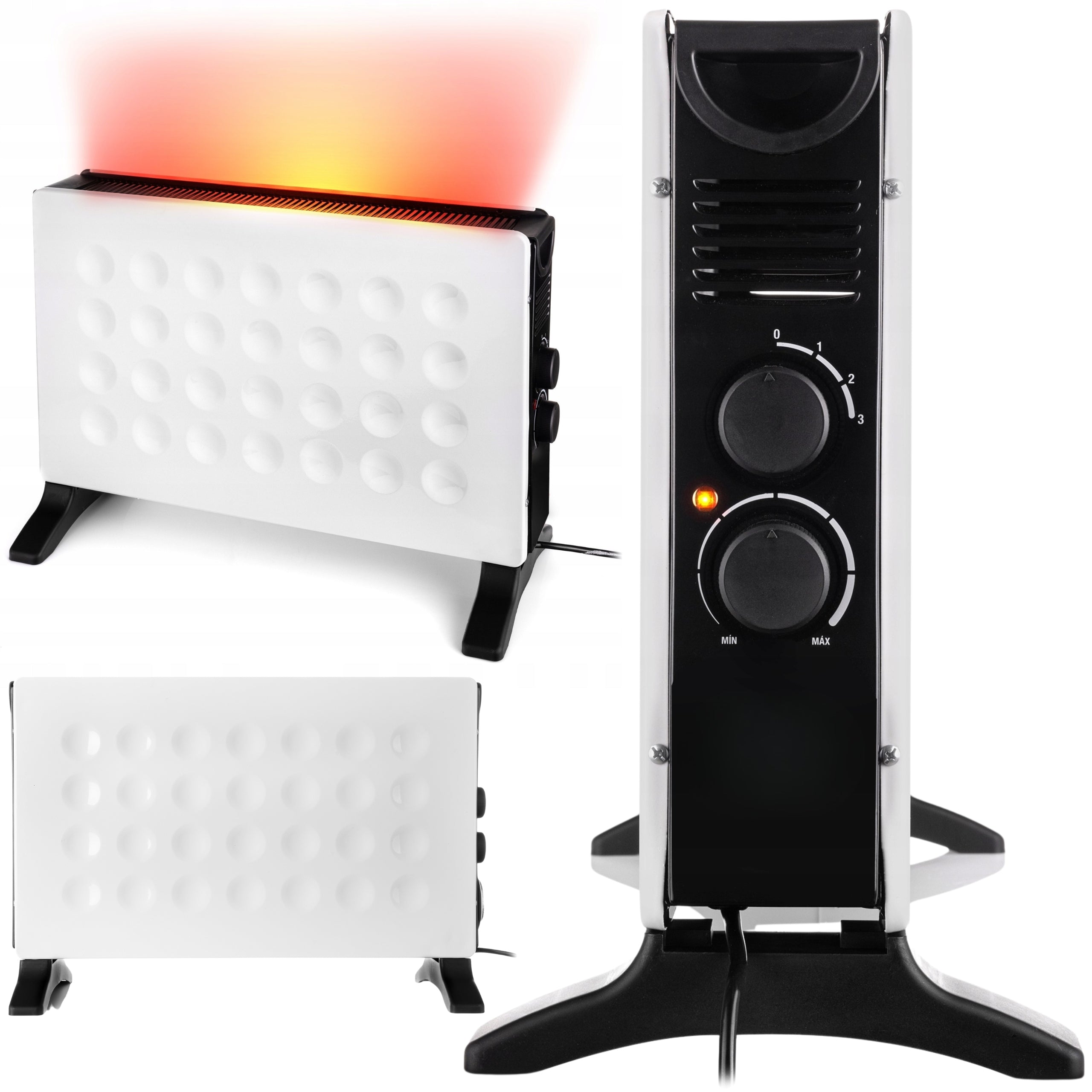 Electric Heater Energy Efficient Farelka 2000 W Thermostat