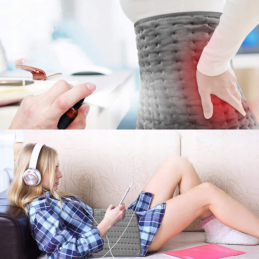 Electric Heating Blanket With Timer And 2m Wire Mat For Painful Places Packaging status original