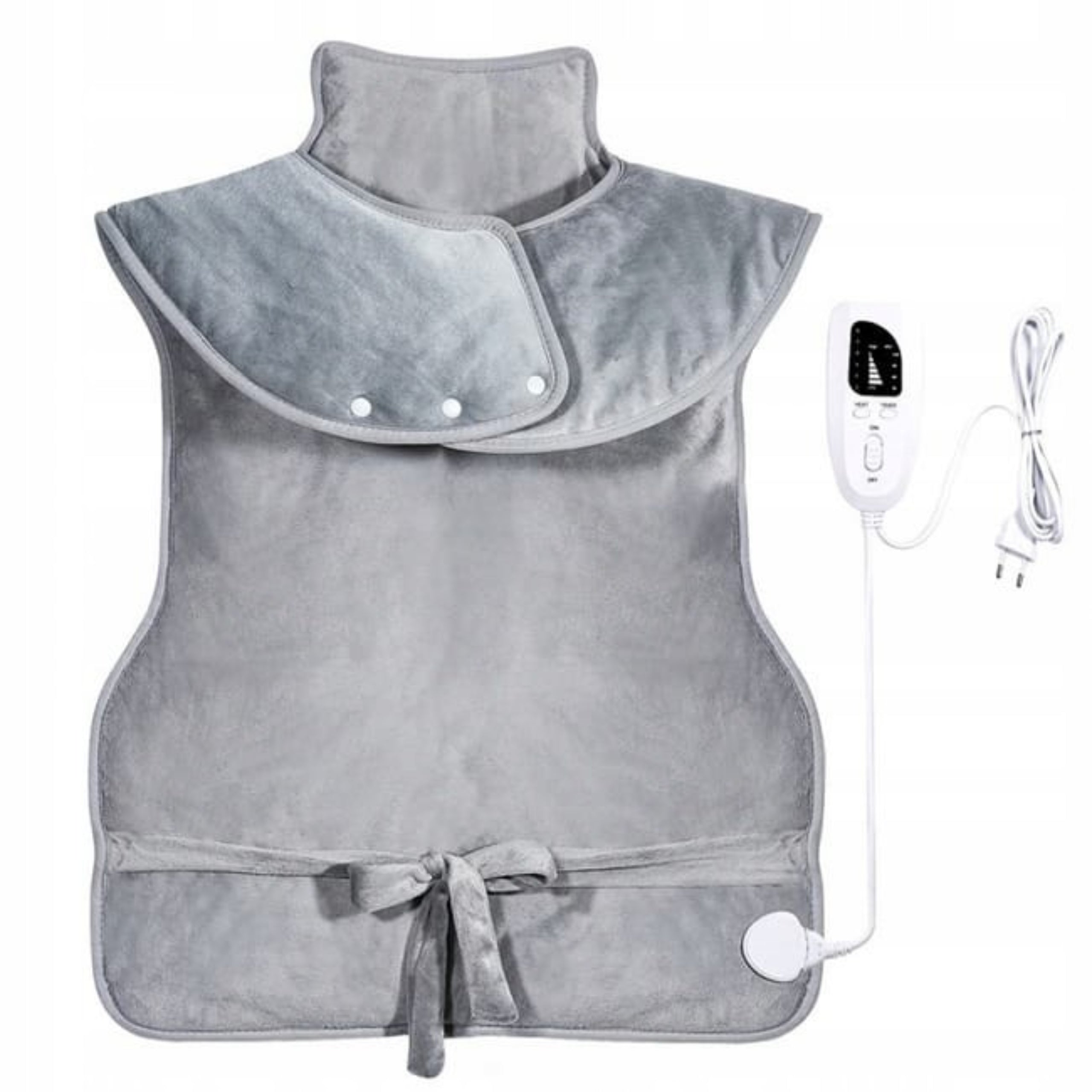 Electric Heating Mat For Neck And Shoulders Back Timer Time And Temperat