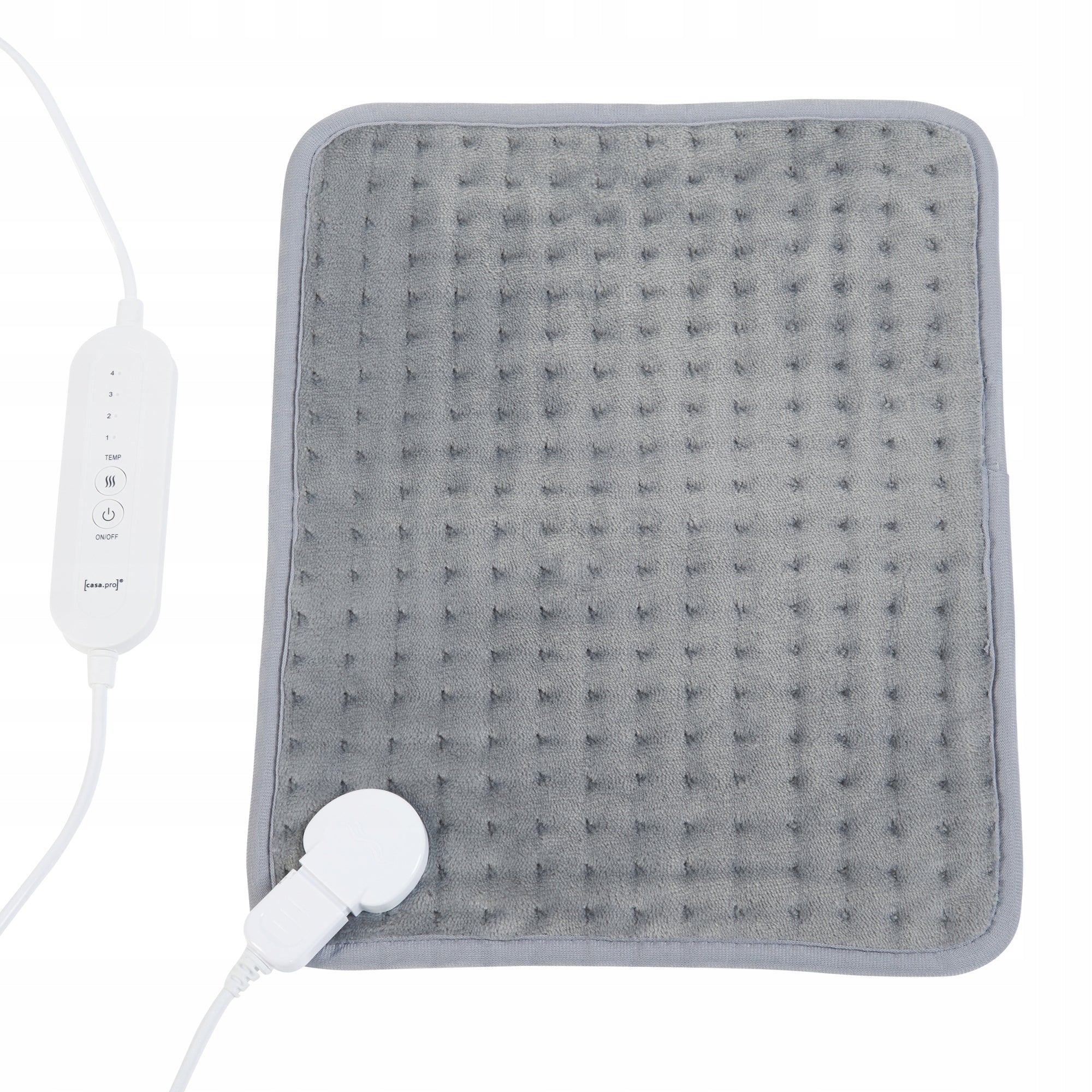 Electric Heating Pad Bella 80W 40x30cm Grey