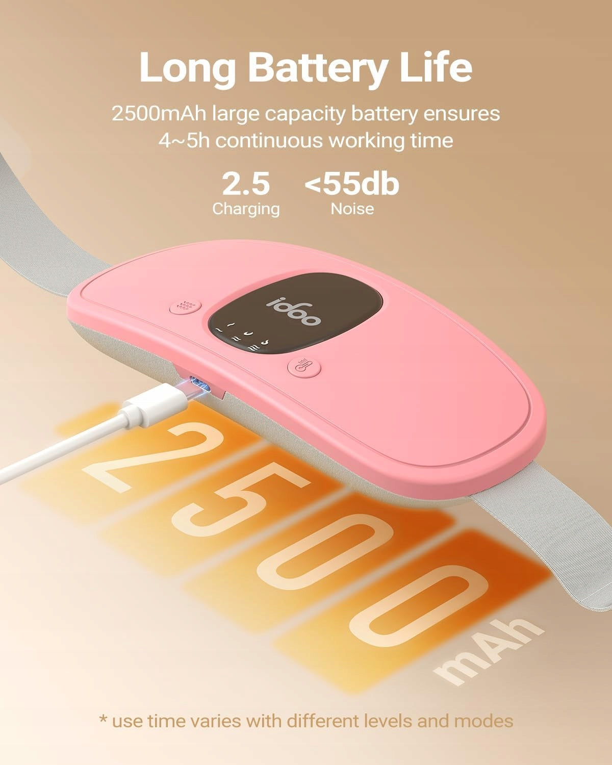 Electric Heating Pillow For Pain Portable Wireless Heating Belt Packaging status original