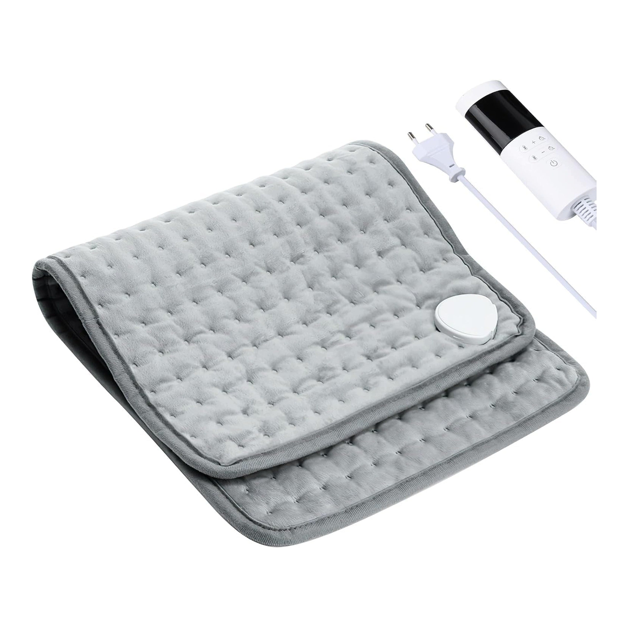 Electric Heating Pillow With Automatic Shutdown 30x60 Grey