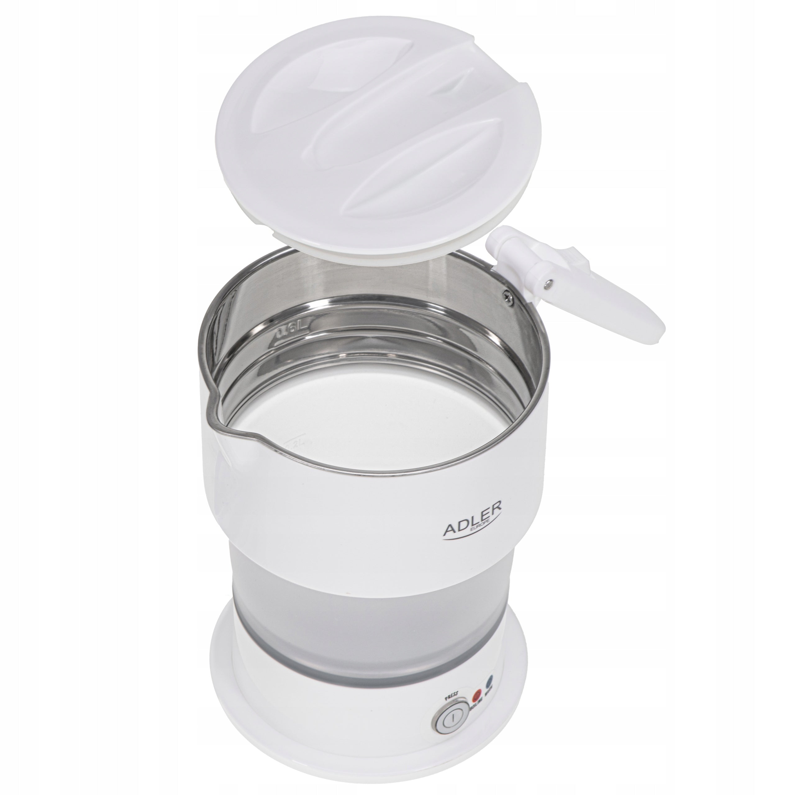 Electric Hiking Kettle Folding 0,6L 600W Small Silicone Travel Capacity 0.6 l