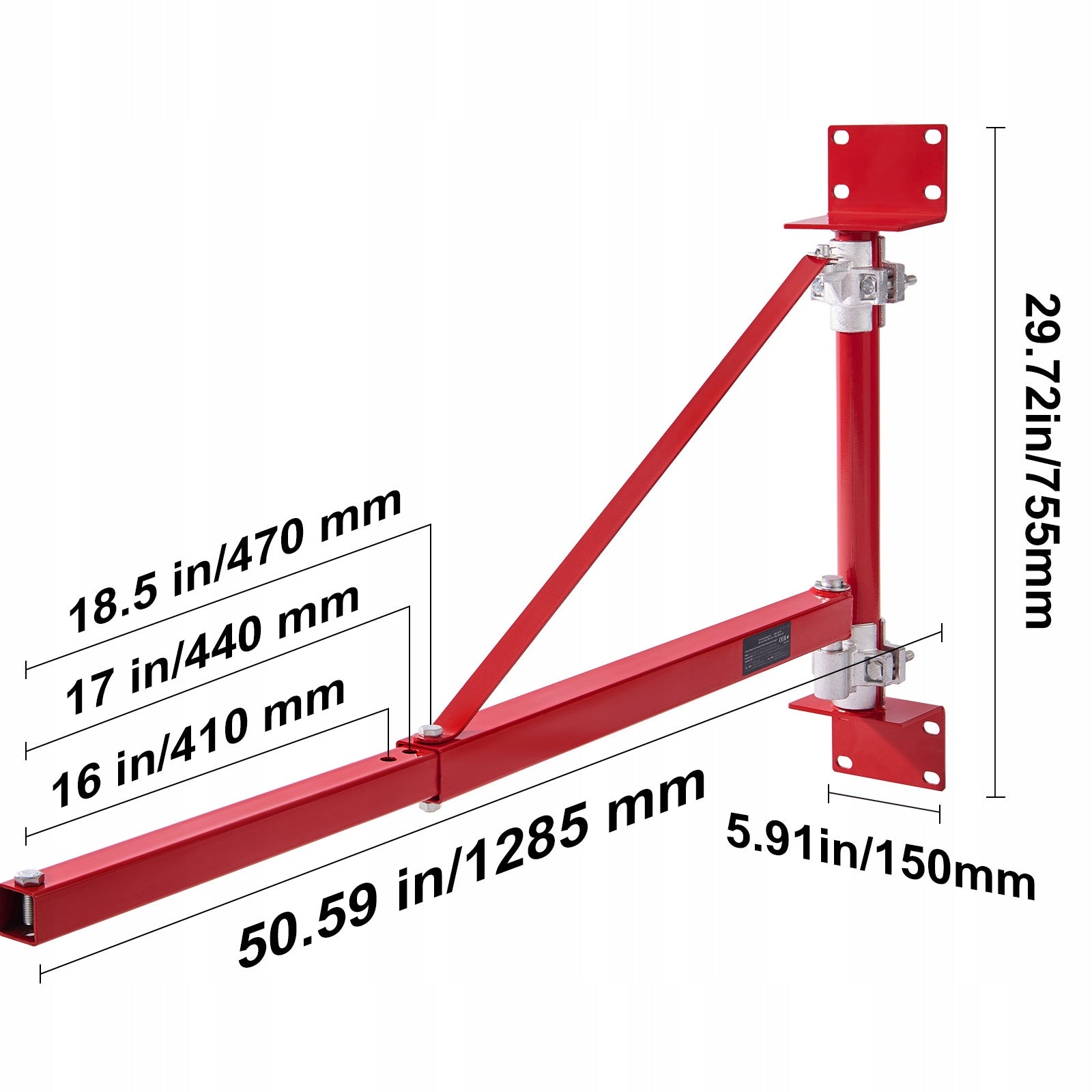 Electric Hoist Arm Lifting Capacity 150 Steel Hoist Frame With Bar Manufacturer code HLZJTZ2003007J