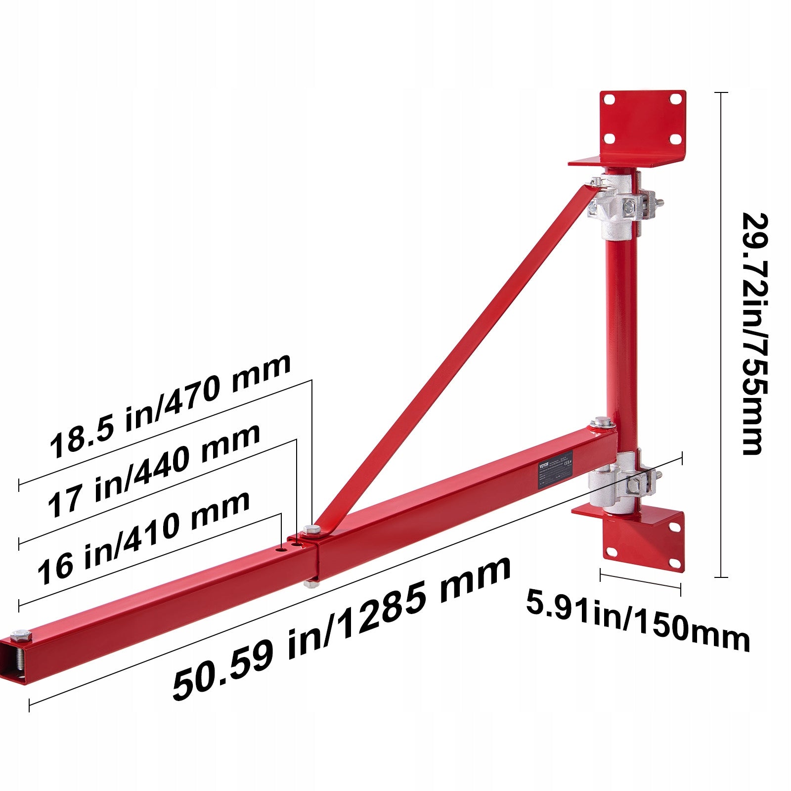 Electric Hoist Arm Load Capacity 150-300KG For Workshop And Garage Manufacturer code HLZJTZ2003007JT