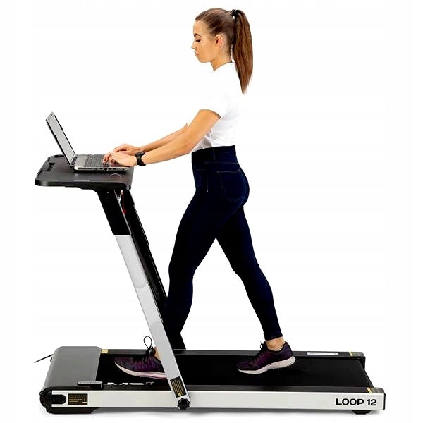 Electric Home Training Treadmill with Table 1-12km/h Fast Solid Measurements training duration distance number of steps speed burned calories