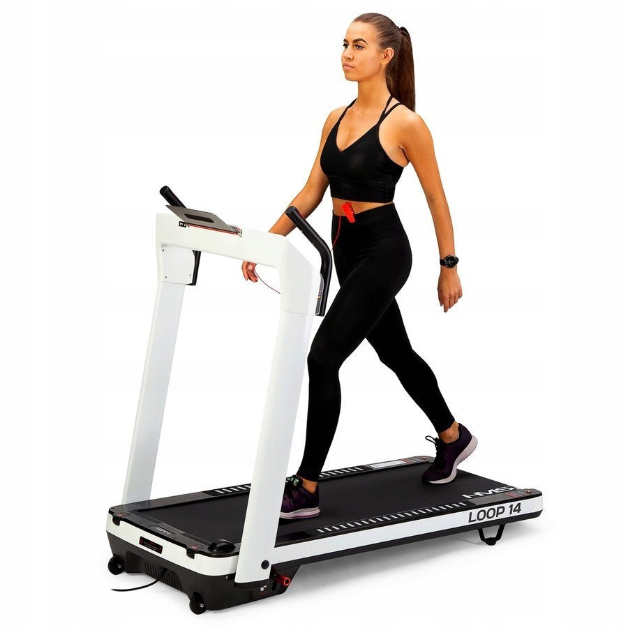 Electric Home Treadmill Folding Training Adjustable Up to 120 kg HMS Kind electric