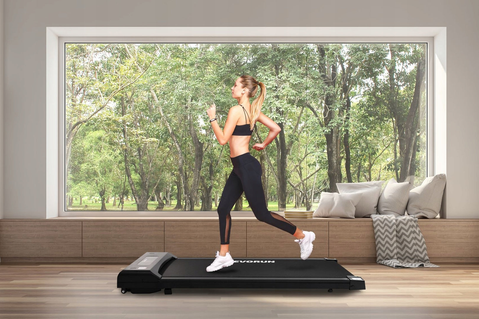 Electric Home Treadmill Folding Under Desk for Walking Running EvoRUN Manufacturer code YZ-Z6