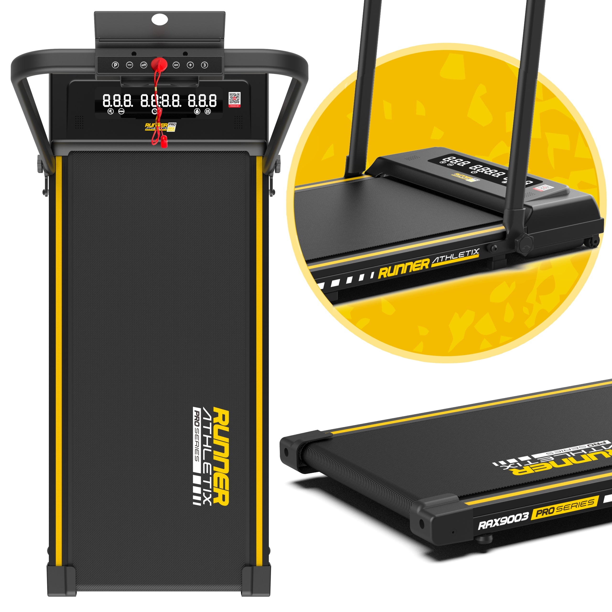 Electric Home Treadmill Folding Walkingpad Runner 12kmh QUIET!! RAX9003 Manufacturer code 5904335423655