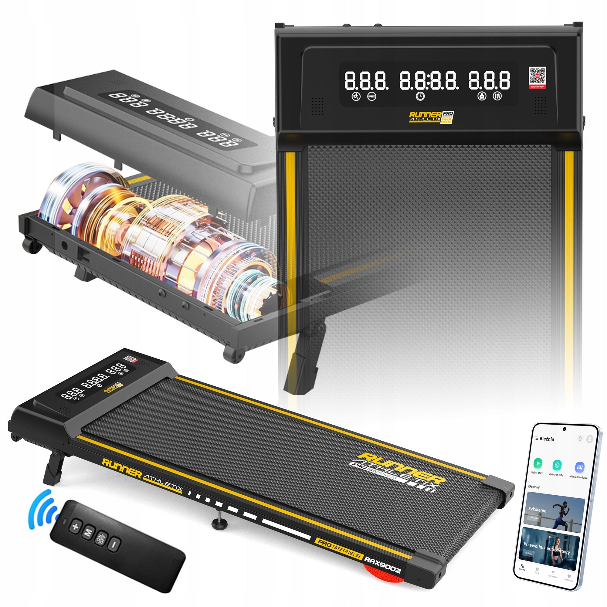 Electric Home Treadmill Under Bed Runner PRO SERIES Walkingpad RAX9002 Packaging status original