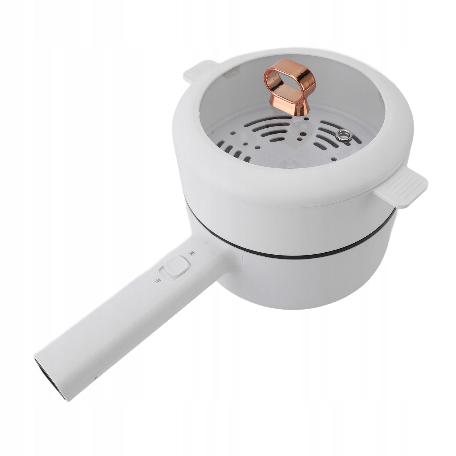Electric Hot Pot, 2L Electric Cooker Easy Cleaning Flakes