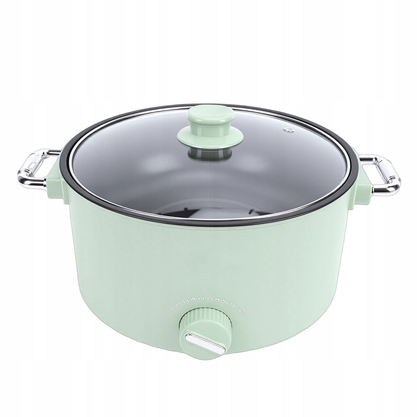 Electric Hot Pot 800W 3L Food Grade With TW Coating Dominant color multicolor
